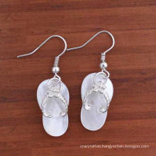 Designs Multi-Color Gemstone Drop Za Earrings for Women Silver Color Metal Statement Earrings Jewelry